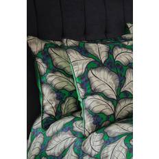 Green Pillow Cases Edinburgh Weavers Edinburgh Magali Leaf Premium Pillow Case Green