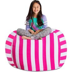 Beanbags Posh Creations Stuffable Kids Stuffed Animal Storage Bean Bag Chair Cover