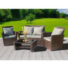 Garden & Outdoor Furniture Birchtree Garden Armchair Outdoor Lounge Set