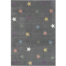 Argento Tappeti Livone Happy Rugs Fame Tappeto Per Bambini Grigio Argento/Multi