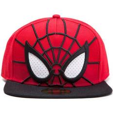 Schwarz Masken Marvel Spider-Man 3D Snapback Cap with Mesh Eyes