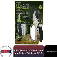 Garden Tools Spear & Jackson Anvil Secateurs Sharpener Gift Set Kew