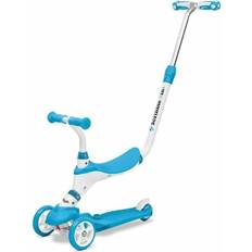 Fahrzeuge Mondo On&Go Scribble Scooter für Kinder 5in1, Scooter mit Sitz, Pedale aus weichem Gummi und großem Scooter mit 3 Rädern für Kinder, Alter von 1 bis 5 Jahren, max. 50 kg, Farbe Blau 28572