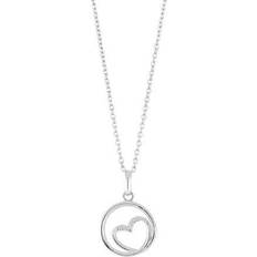 Nordahl Andersen Hjärta Sterling Silver Halsband 80691590900