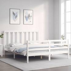 vidaXL Bed Frame with Headboard