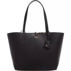 Lauren Ralph Lauren Handbags Lauren Ralph Lauren Faux Leather Reversible Tote Bag BLACK PALMS