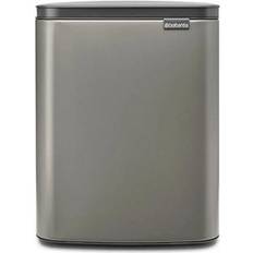 Brabantia 12L Bo Waste Bin Platinum