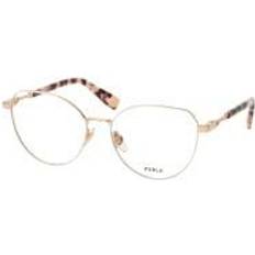 Dame Briller & Lesebriller Furla VFU 678 0H32, including lenses, BUTTERFLY Glasses, FEMALE