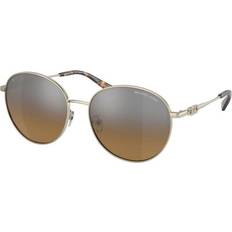 Michael Kors Round Metal Sunglass Gold