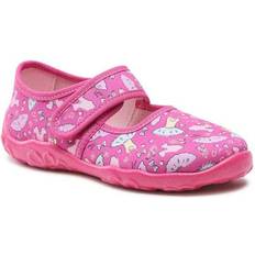 Textile Slippers Superfit Hausschuhe 1-800283-5530 Rosa