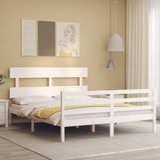 vidaXL Bed Frame with Headboard