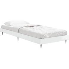 Beige - Single Beds Bed Frames vidaXL 75x190 cm 2FT6 Small 78x193cm