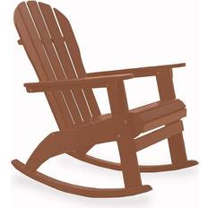 Plow & Hearth Wooden Adirondack Rocker