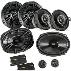 3 way component speakers Kicker Dodge Ram Truck 02-11