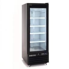 Black Freestanding Freezers Maxx Cold Single door Merchandiser Black