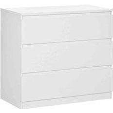 IKEA Malm White Chest of Drawer 80x123cm • Price »
