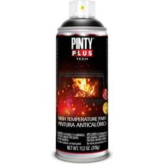 Negro Pinturas Pintura En Spray 520 cc Anticalórica Negro A104 Negro, Transparente