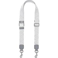 White Bag Accessories Marc Jacobs Logo-embroidered Bag Strap