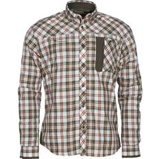 Pinewood wolf Pinewood Wolf Shirt Men's - Off White/Brown