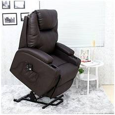 Casters Armchairs More4Homes Cinemo Heated Massage Rise Armchair