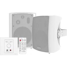 Techconnect SP-1800+TC3-AMP Audiosystem 50 Watt Total hvid