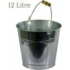 Secchi Garden Mile Blackspur 12L Galvanised Steel Bucket