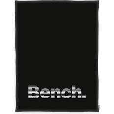 Bench Kuscheldecke Modern Filz Schwarz, Grün, Weiß
