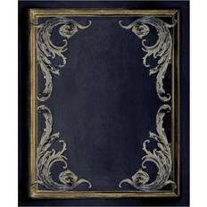 Grandeco Rocco Plaster Panel Navy Wallpaper by Paul Moneypenny wilko