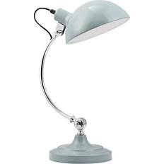 Lighting Premier Housewares Vermont Shutter Blue Table Lamp