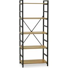 Geel Trolley Tafels Premier Housewares Laxton 5-Tier Shelf Unit Light Yellow