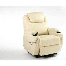 More4Homes Cinemo Heated Massage Rise Armchair