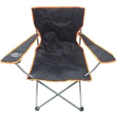 Black Lightweight Folding Beach Deck Chair