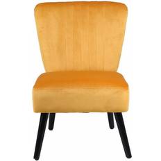 Neo Scallop Velvet Kitchen Chair