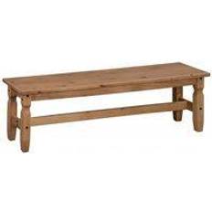 Pines Settee Benches Mercers Furniture Corona Settee Bench 153x45cm