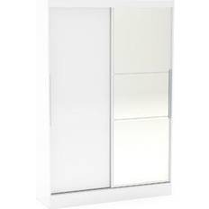 Sliding Doors Wardrobes Birlea Lynx 2 Door Sliding Wardrobe 132x154cm