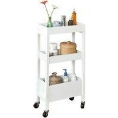Rulleborde på tilbud SoBuy Pladsbesparende Køkkenvogn 40 x 21 x 83 cm Rullebord