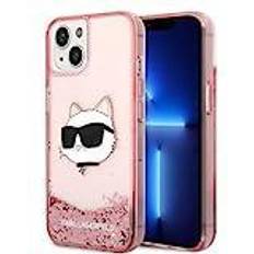 Plus plus glitter Karl Lagerfeld iPhone 14 Plus Glitter Choupette Rosa