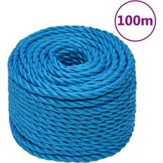 Blu Reti per recinzione vidaXL Corda da Lavoro Blu 24 mm 100 m in Polipropilene Cod Mxl 40929