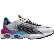 Children's Shoes Nike Air Max TW SE GS - White/Black/Opti Yellow/Blue Lightning