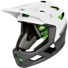 Nylon Fahrradhelme Endura MT500 Full Face Helmet - White