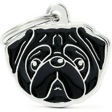MyFamily Kæledyr MyFamily New Black pug dog tag