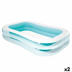 Oppustelig badebassin Intex Oppustelig Pool 262 x 56 x 175 cm 770 L 2 enheder