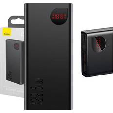 Lithium - Powerbanks Batterier & Laddbart Baseus 6932172618308 basstationer Litium-Ion Li-Ion 20000 mAh Svart