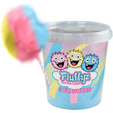 Fluffyz Candyfloss Blandede Smage