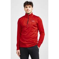 OEX Men's Basalt Alpine Half Zip Top, Red