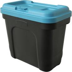 Dry Pet Food Storage Container with Integrated Scoop