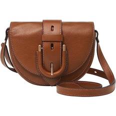 Fossil Harwell Small Flap Crossbody - Brown