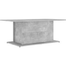 Møbler vidaXL 102 x 55.5 x 40 cm Betongrå Sofabord