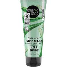 Overnight face mask Organic Shop Overnight Face Mask Aloe & Avocado