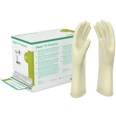 B. Braun Melsungen AG Vasco Op Powdered Handsch.latex Gr.6,5 Naturweiß